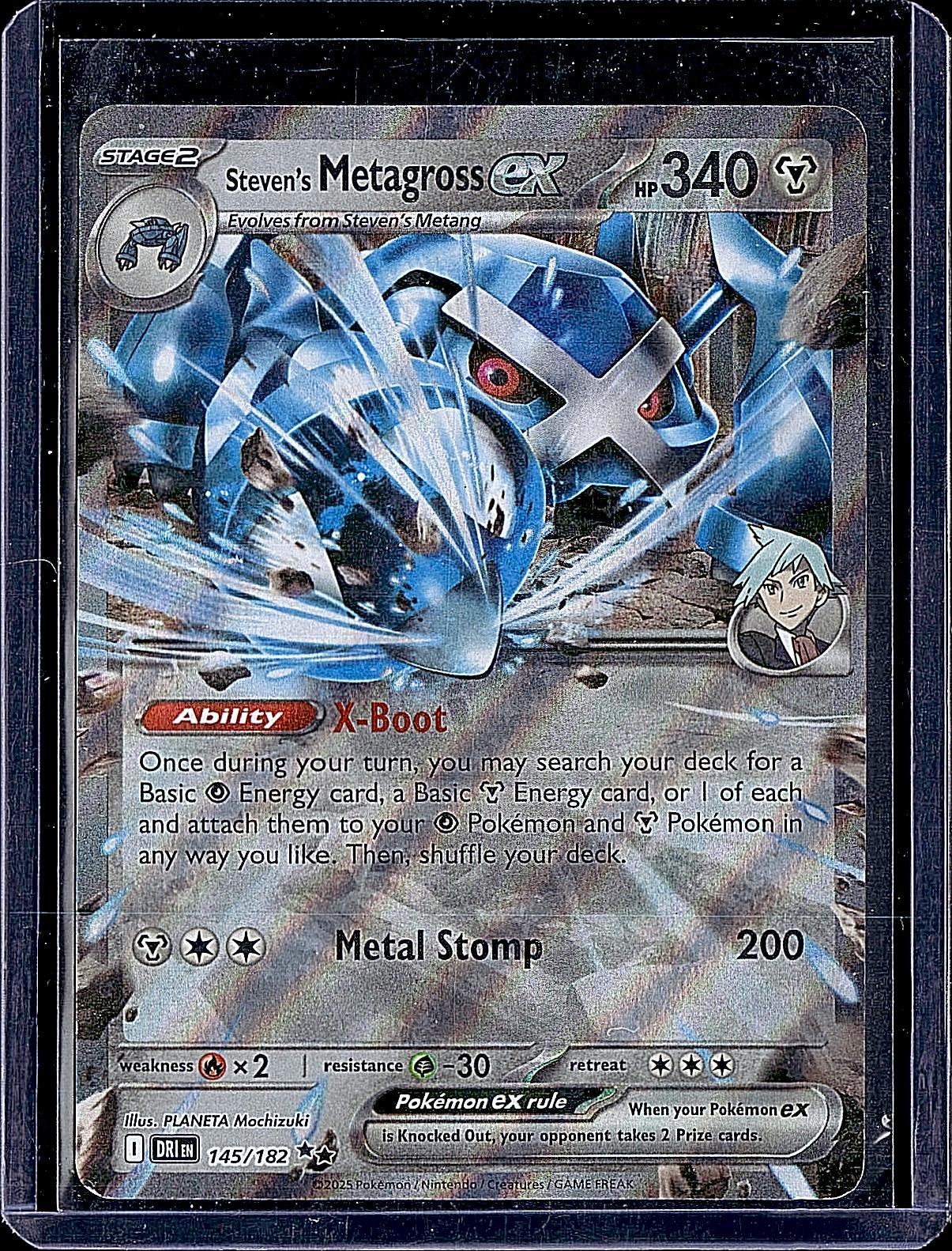 SV10: Destined Rivals #145/182 Steven's Metagross ex