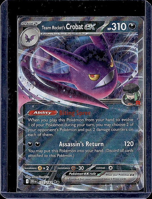 SV10: Destined Rivals #122/182 Team Rocket's Crobat ex