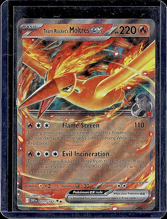 SV10: Destined Rivals #031/182 Team Rocket's Moltres ex