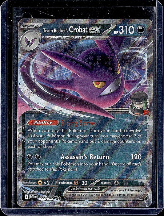 SV10: Destined Rivals #122/182 Team Rocket's Crobat ex