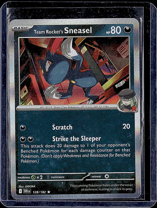 SV10: Destined Rivals #128/182 Team Rocket's Sneasel