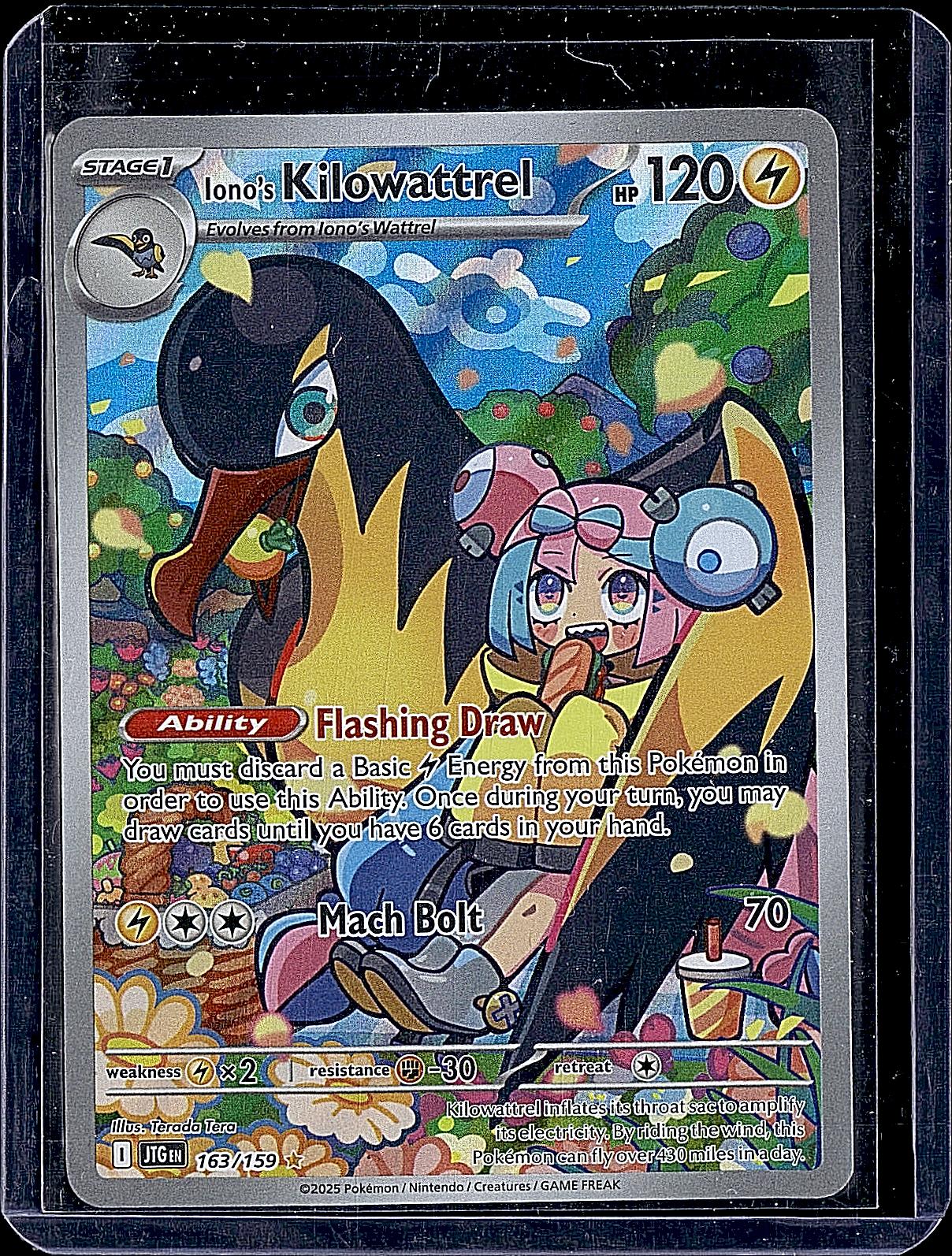 SV09: Journey Together #163/159 Iono's Kilowattrel