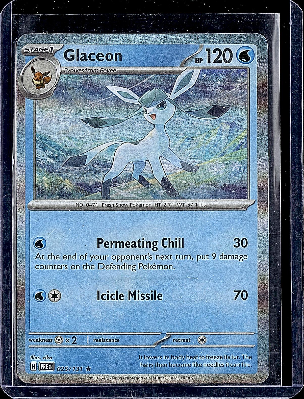 SV: Prismatic Evolutions #025/131 Glaceon