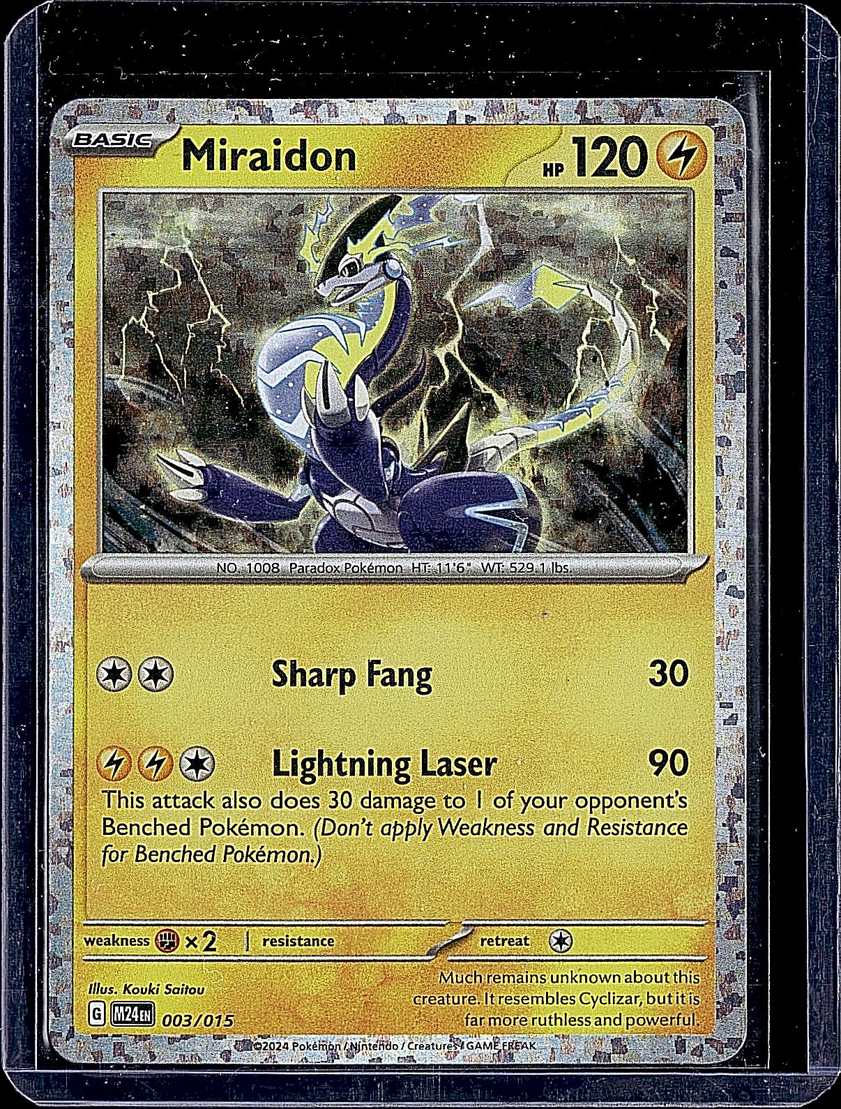 McDonald's Promos 2024 #003/015 Miraidon