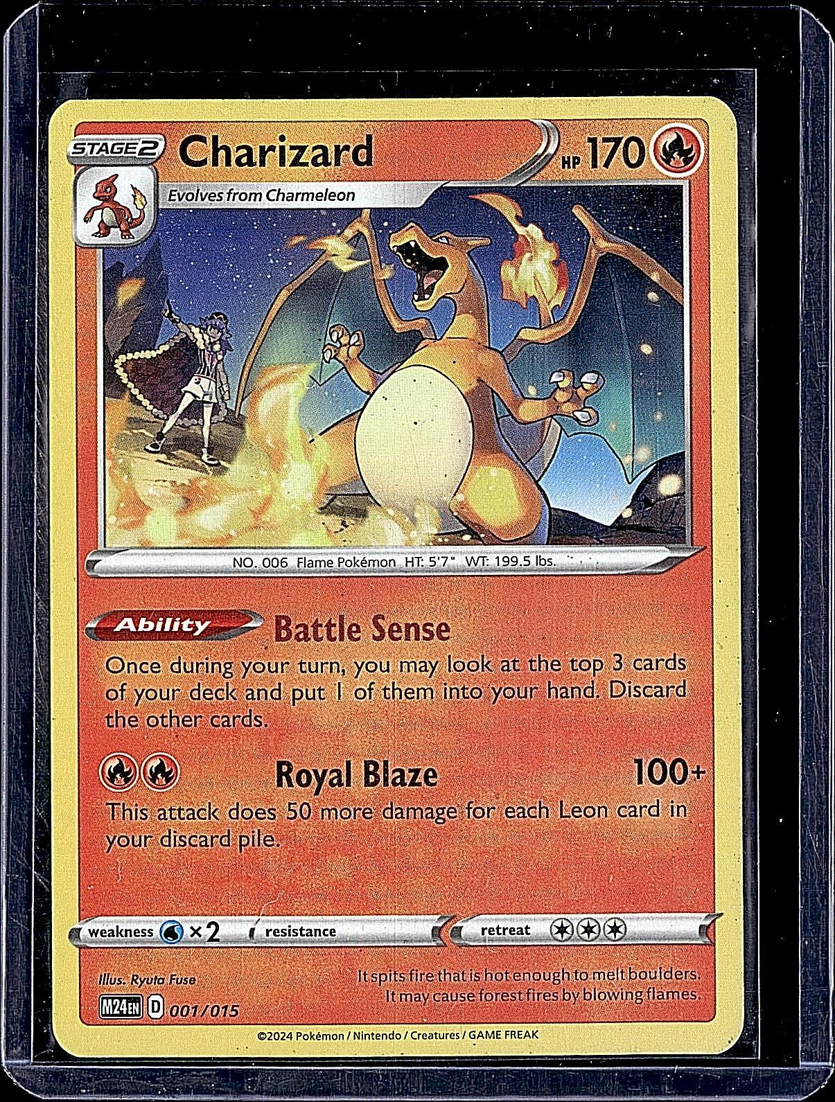 McDonald's Promos 2024 #001/015 Charizard