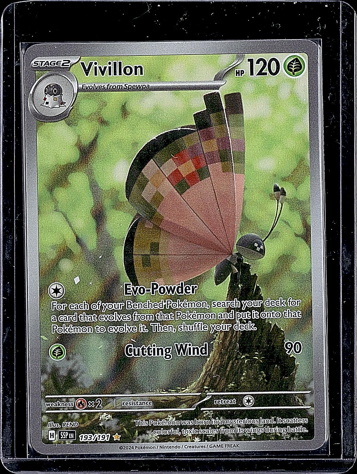 SV08: Surging Sparks #193/191 Vivillon