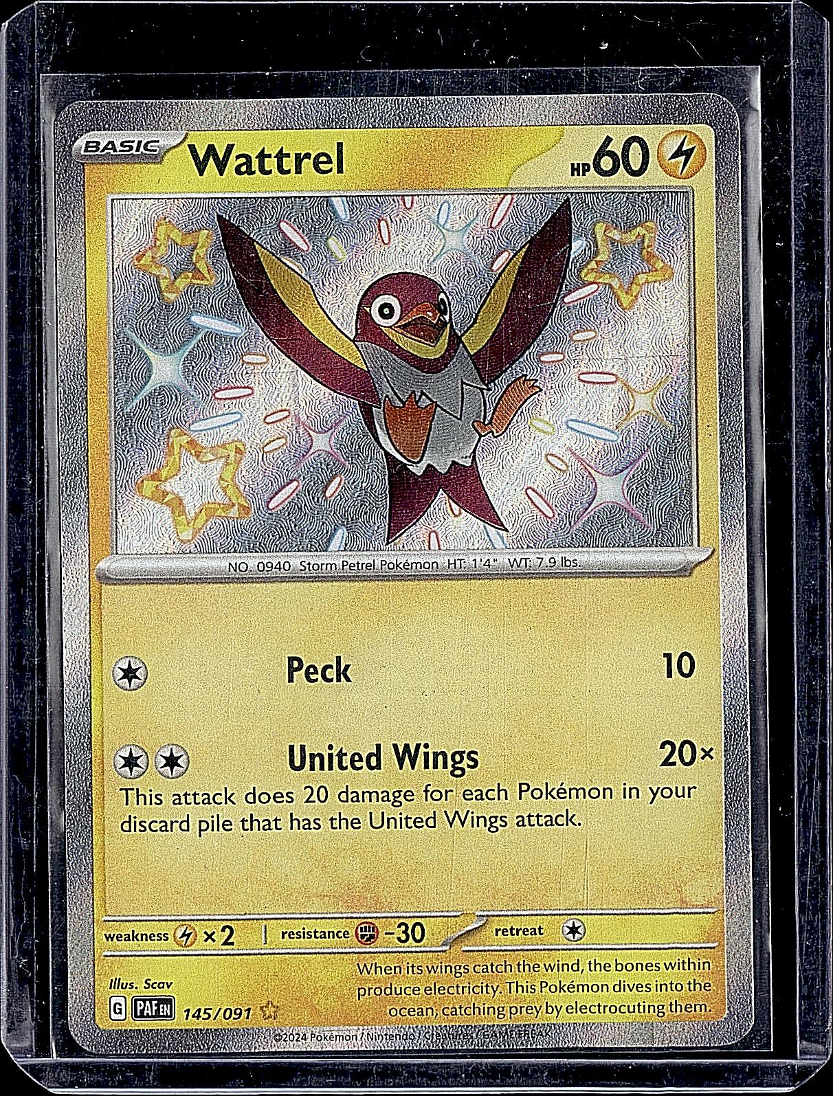 SV: Paldean Fates #145/091 Wattrel
