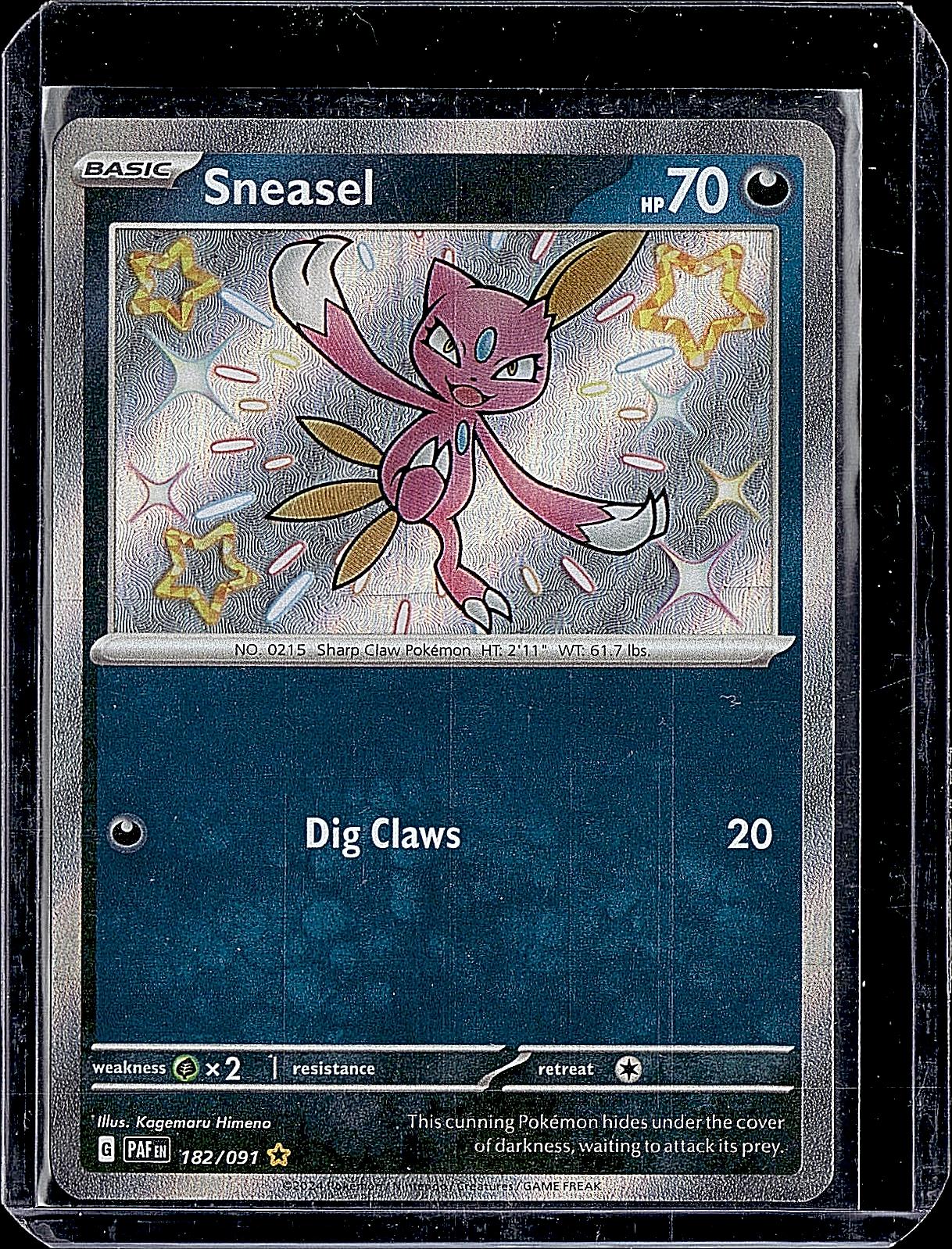 SV: Paldean Fates #182/091 Sneasel