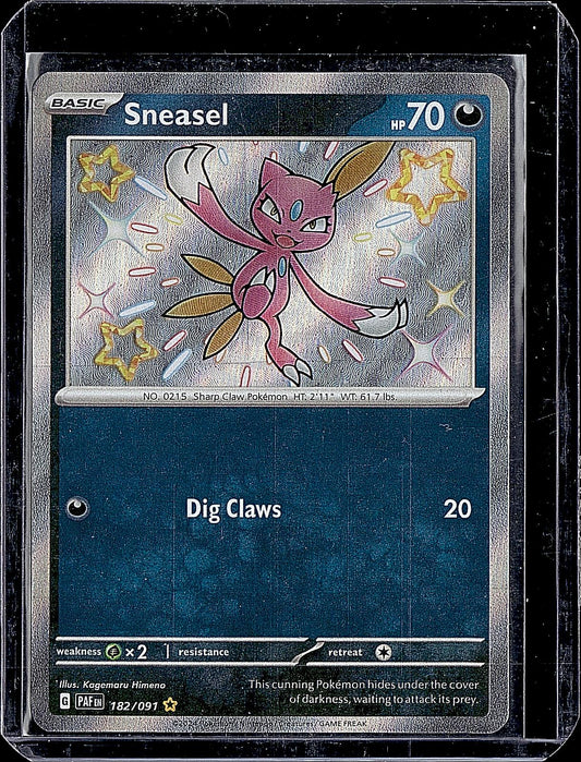 SV: Paldean Fates #182/091 Sneasel