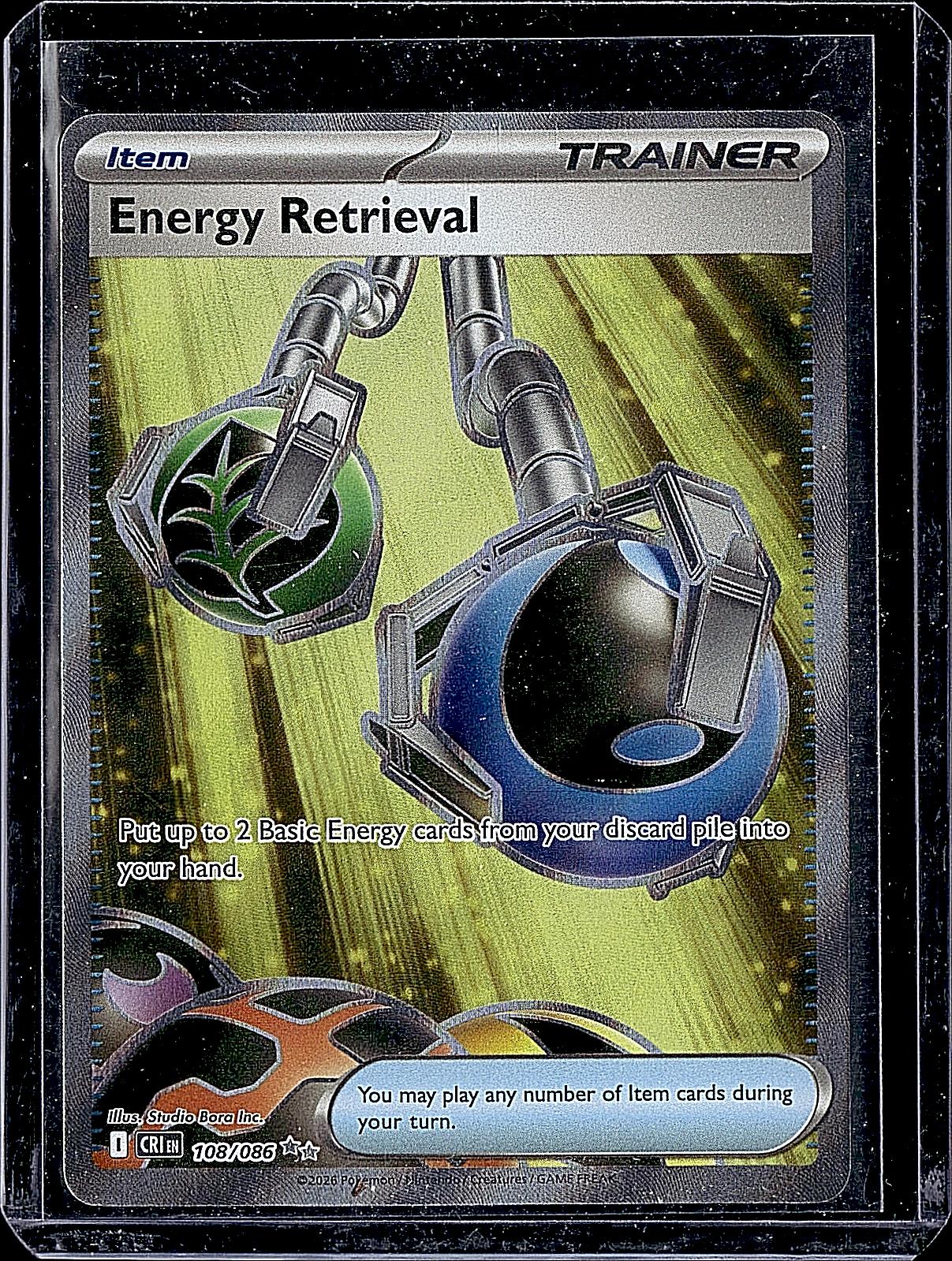 ME04: Chaos Rising #108/086 Energy Retrieval
