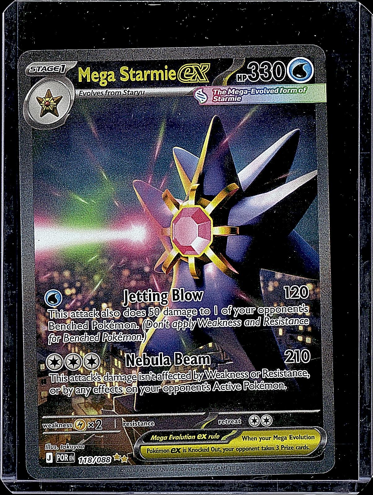 ME03: Perfect Order #118/088 Mega Starmie ex