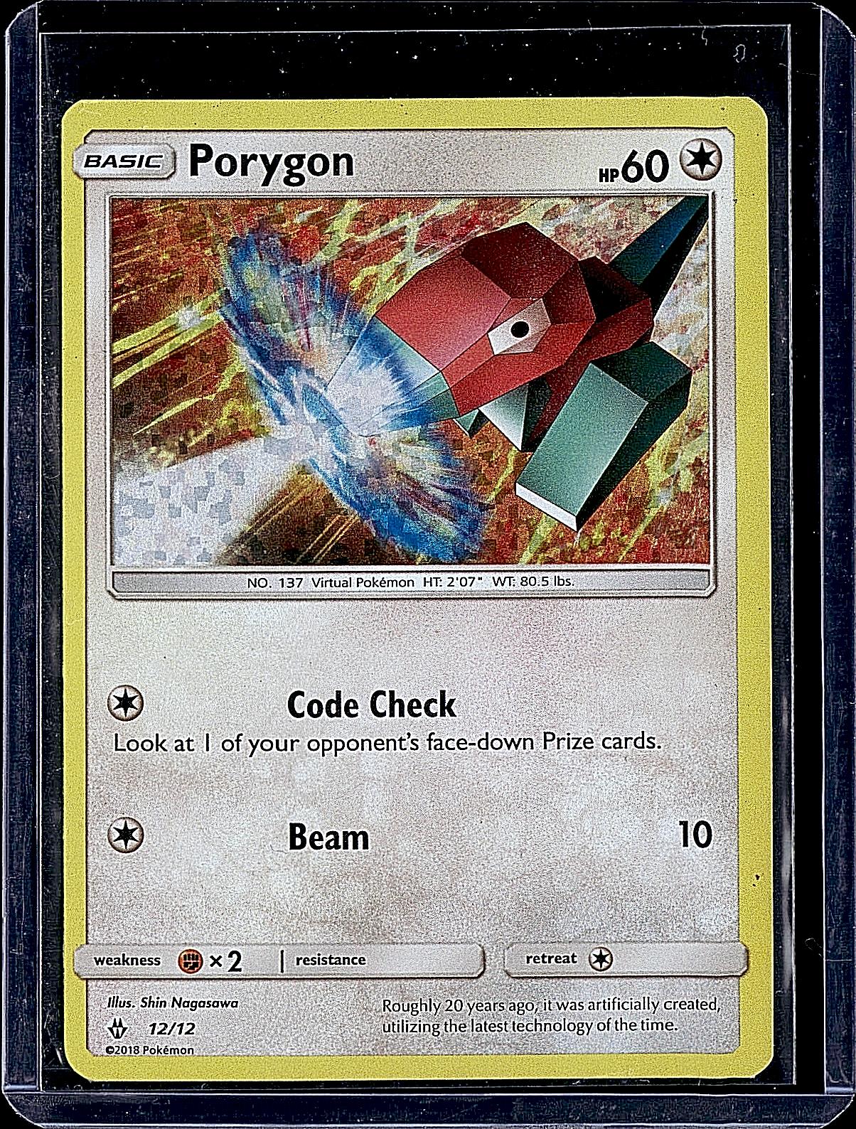 McDonald's Promos 2018 #012/012 Porygon