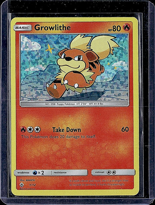 McDonald's Promos 2018 #001/012 Growlithe