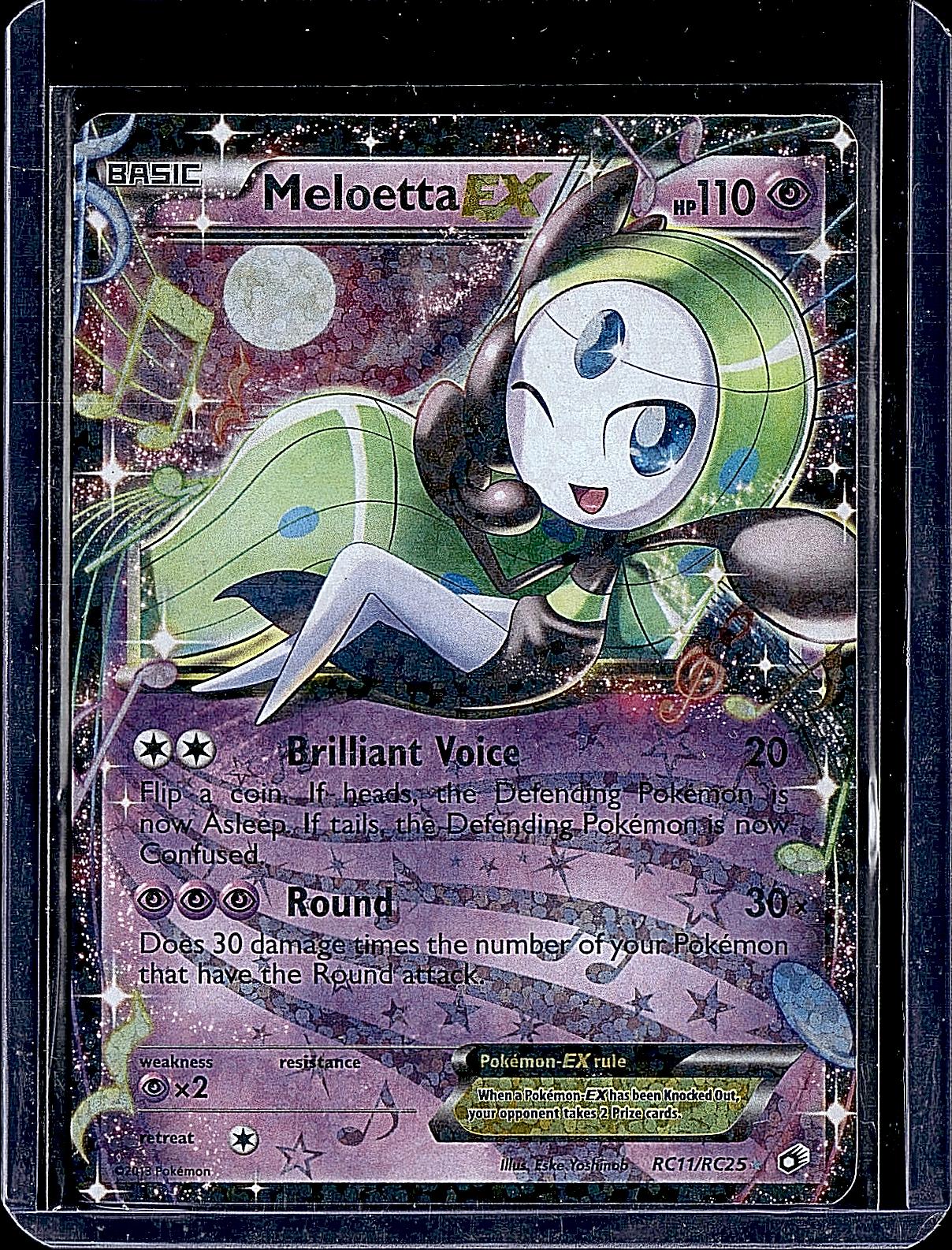Legendary Treasures: Radiant Collection #RC11/RC25 Meloetta EX