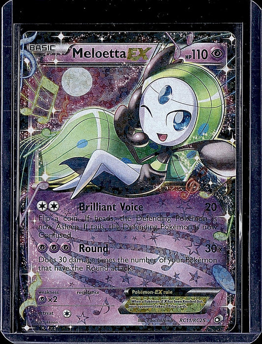 Legendary Treasures: Radiant Collection #RC11/RC25 Meloetta EX