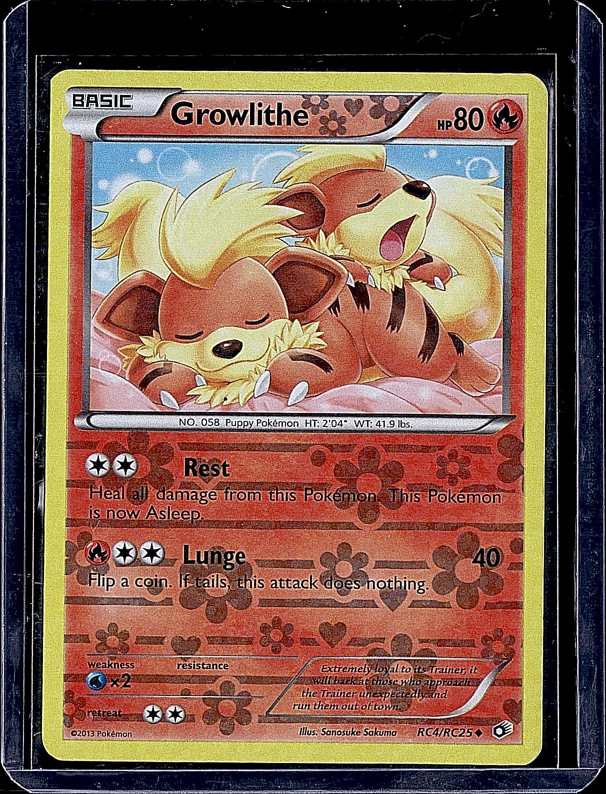 Legendary Treasures: Radiant Collection #RC4/RC25 Growlithe