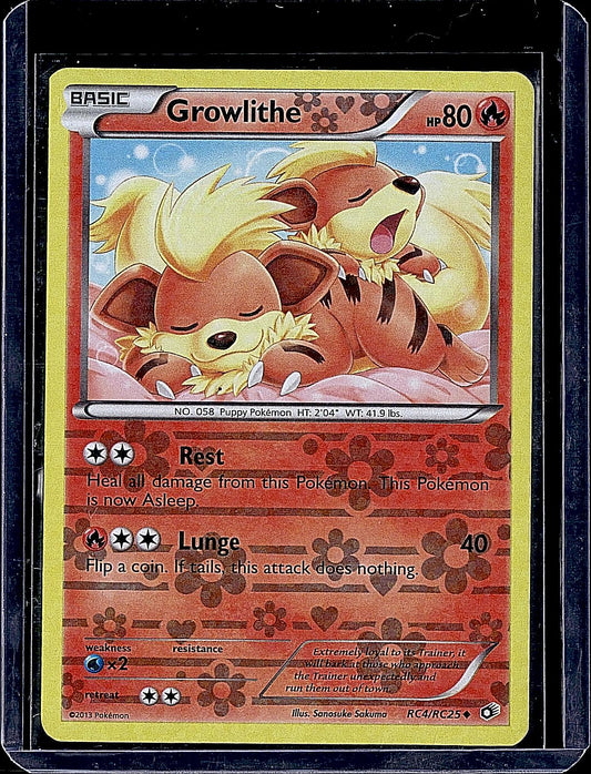 Legendary Treasures: Radiant Collection #RC4/RC25 Growlithe