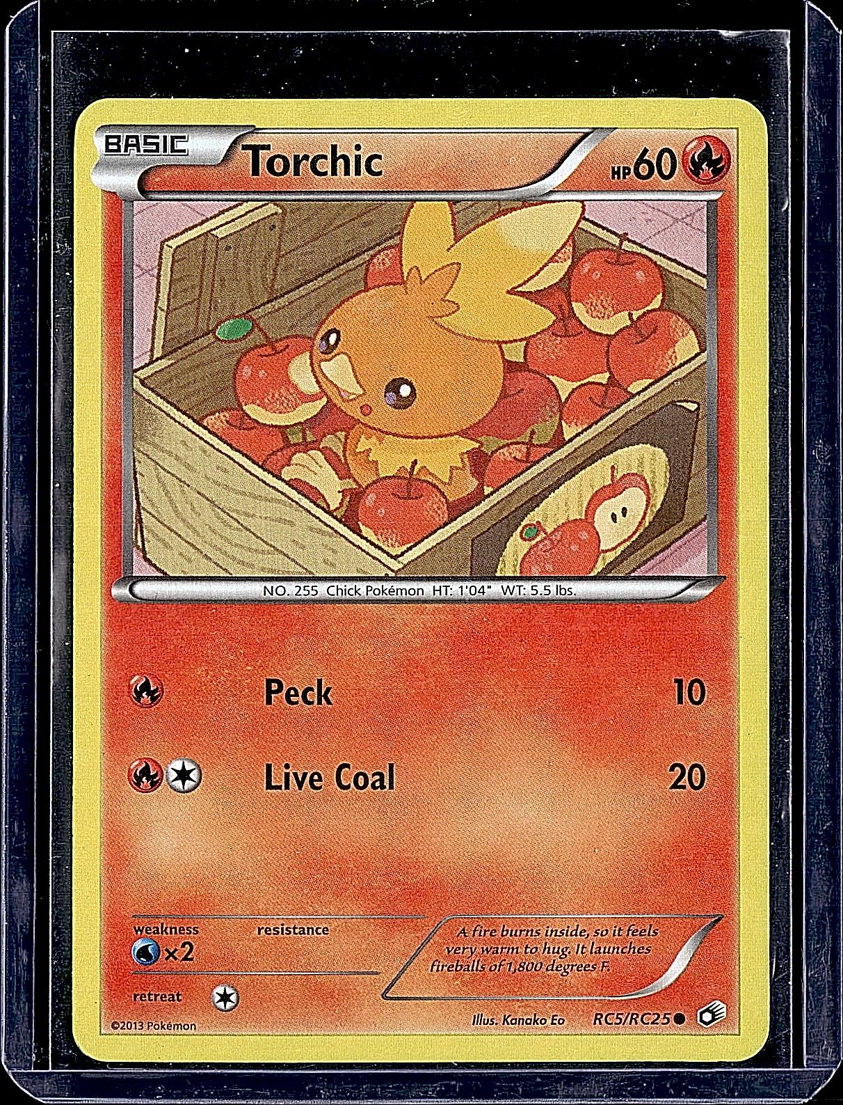 Legendary Treasures: Radiant Collection #RC5/RC25 Torchic