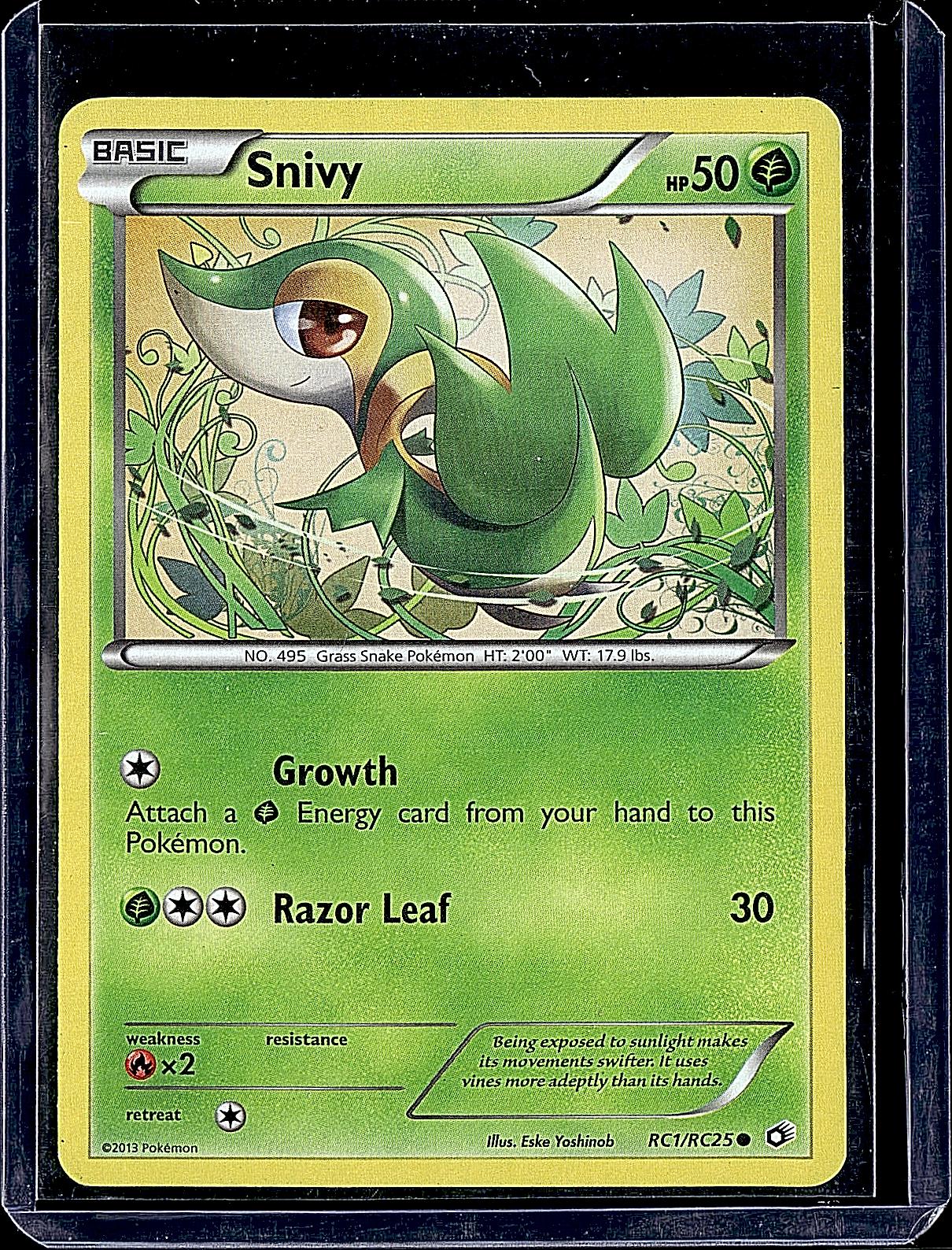 Legendary Treasures: Radiant Collection #RC1/RC25 Snivy
