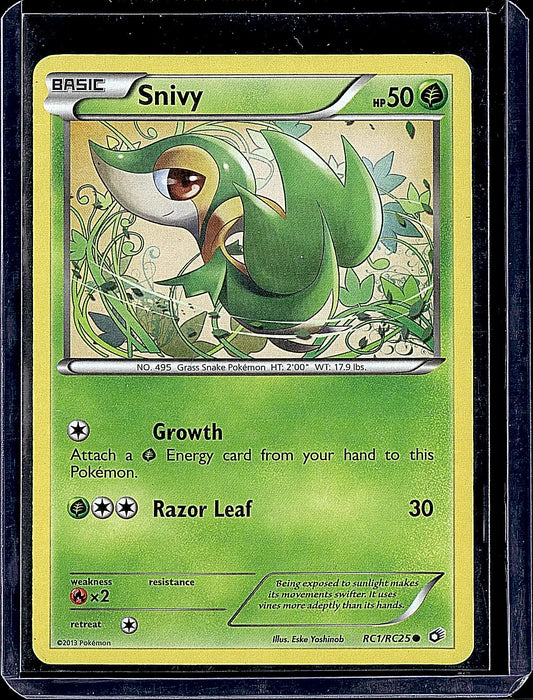 Legendary Treasures: Radiant Collection #RC1/RC25 Snivy