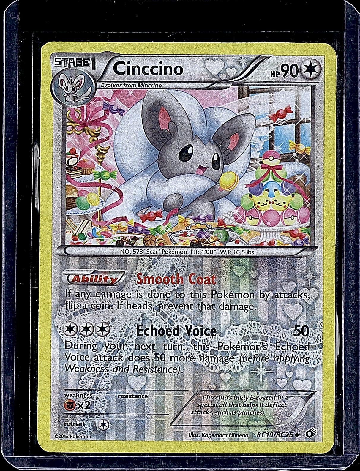 Legendary Treasures: Radiant Collection #RC19/RC25 Cinccino