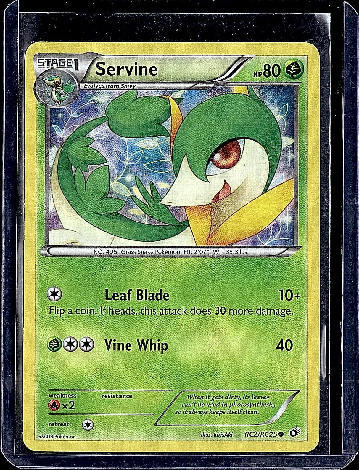 Legendary Treasures: Radiant Collection #RC2/RC25 Servine