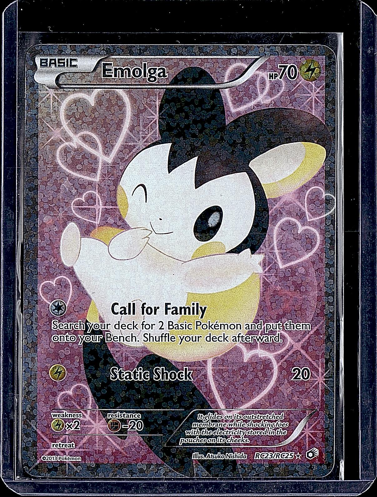 Legendary Treasures: Radiant Collection #RC23/RC25 Emolga (Full Art)