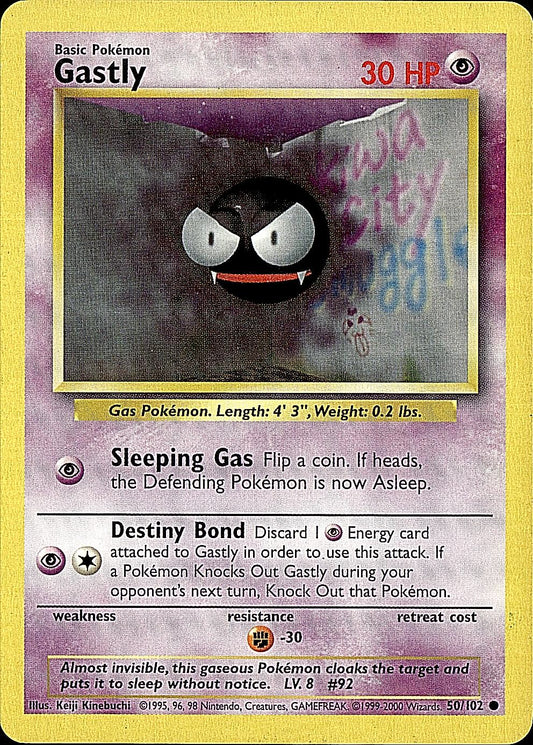 Base Set #050/102 Gastly