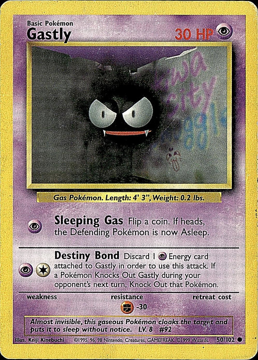 Base Set #050/102 Gastly