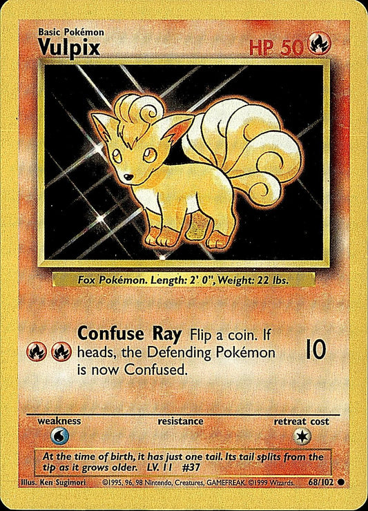 Base Set #068/102 Vulpix