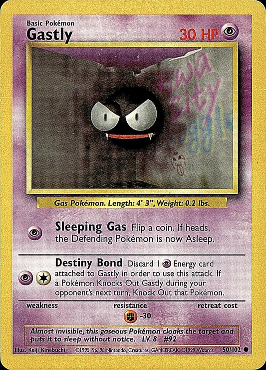 Base Set #050/102 Gastly