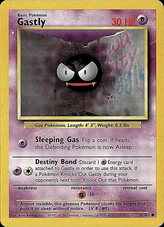 Base Set #050/102 Gastly