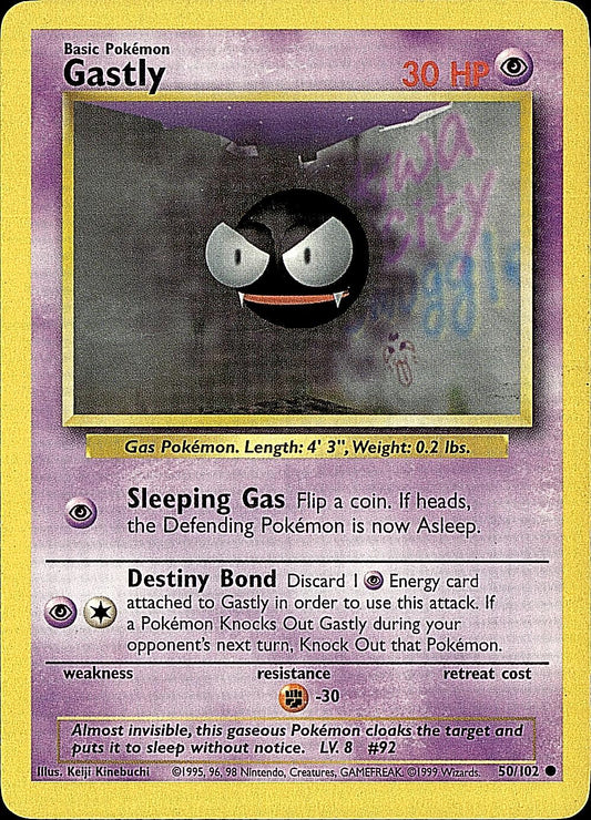 Base Set #050/102 Gastly