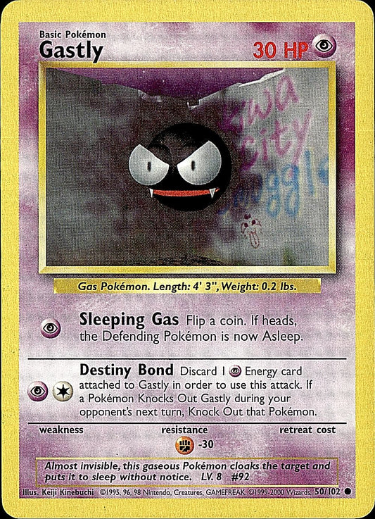 Base Set #050/102 Gastly