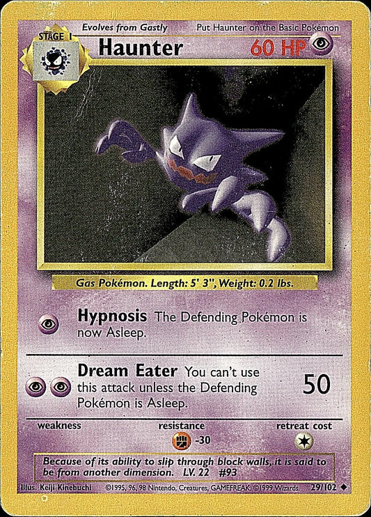 Base Set #029/102 Haunter
