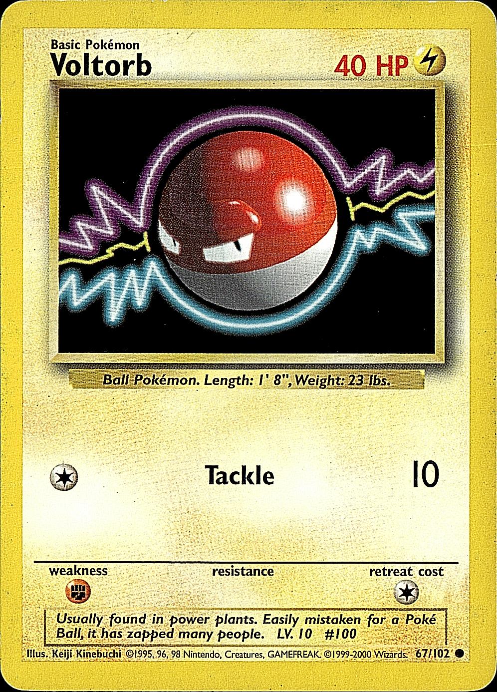 Base Set #067/102 Voltorb