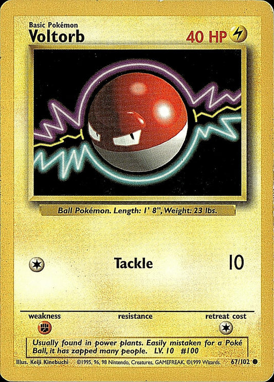 Base Set #067/102 Voltorb