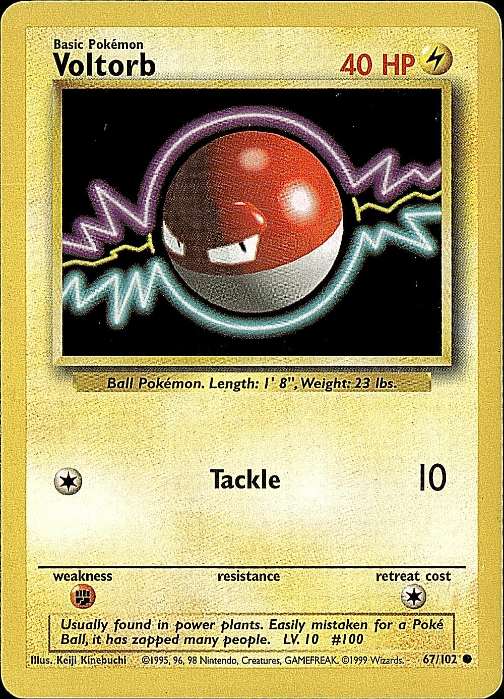 Base Set #067/102 Voltorb