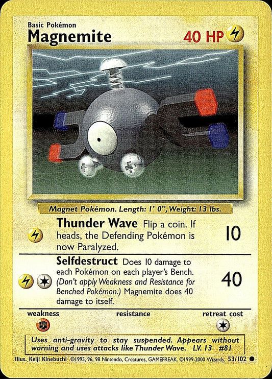 Base Set #053/102 Magnemite