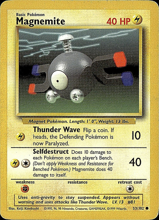 Base Set #053/102 Magnemite