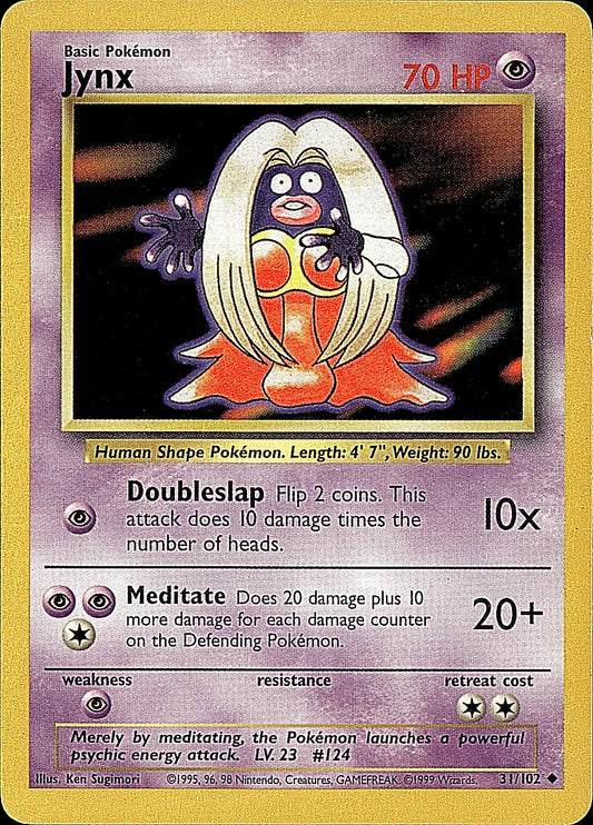 Base Set #031/102 Jynx