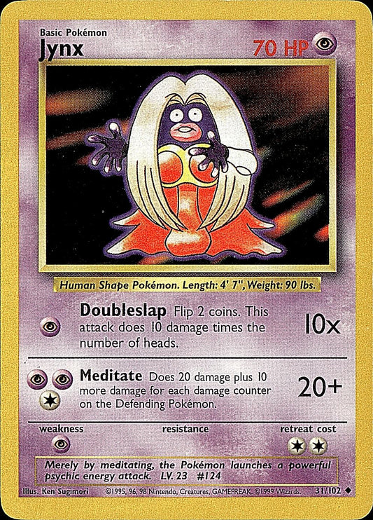 Base Set #031/102 Jynx