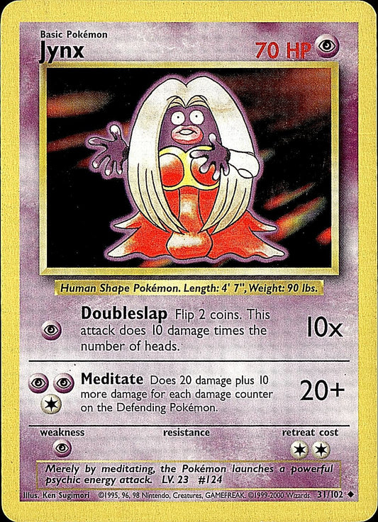 Base Set #031/102 Jynx