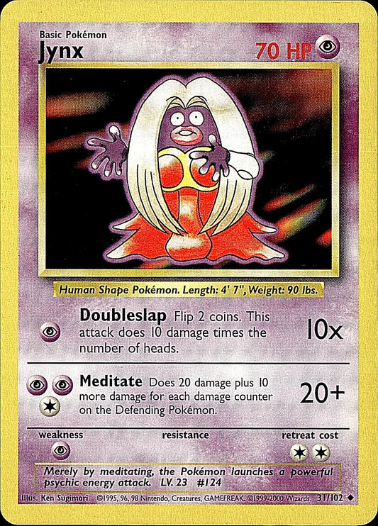 Base Set #031/102 Jynx