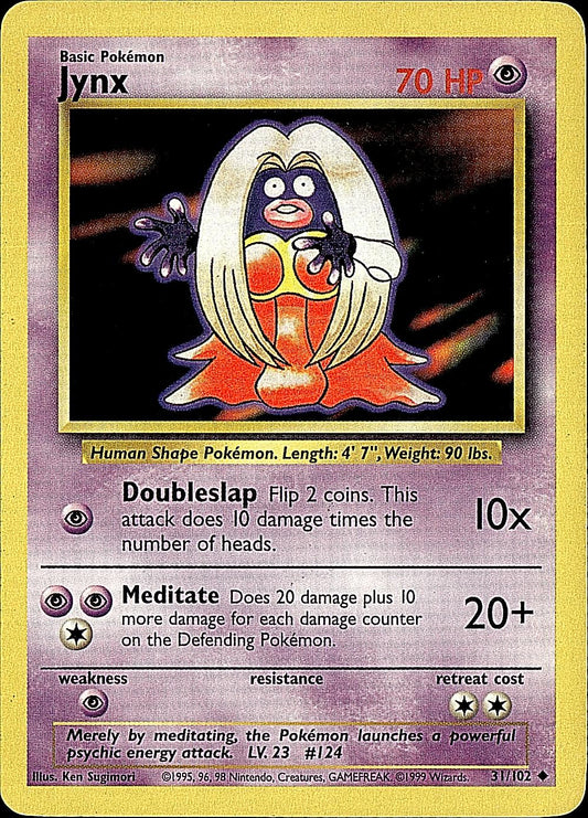 Base Set #031/102 Jynx