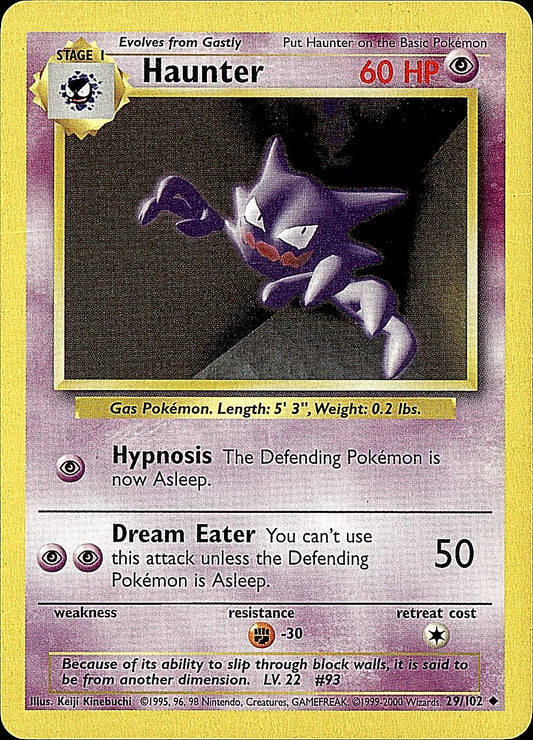 Base Set #029/102 Haunter