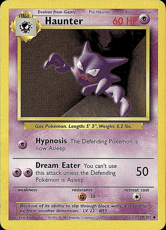 Base Set #029/102 Haunter