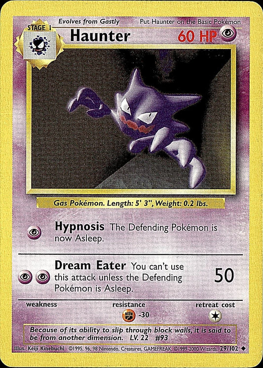 Base Set #029/102 Haunter