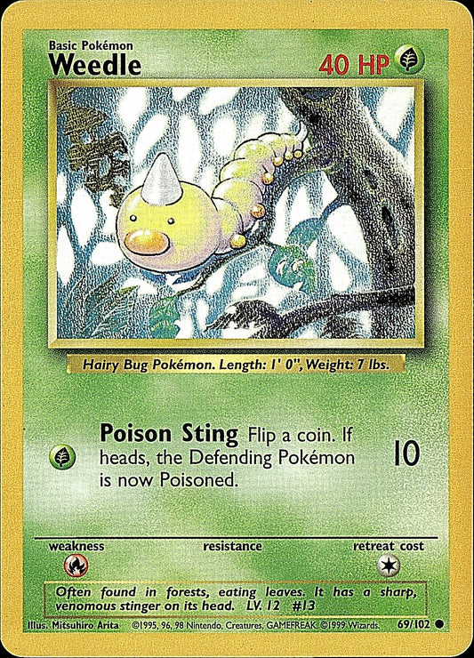 Base Set #069/102 Weedle