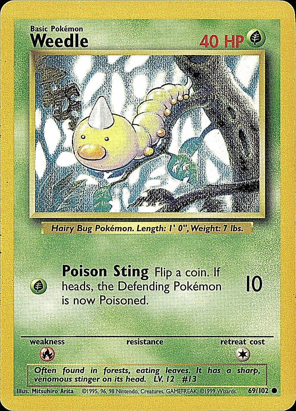 Base Set #069/102 Weedle